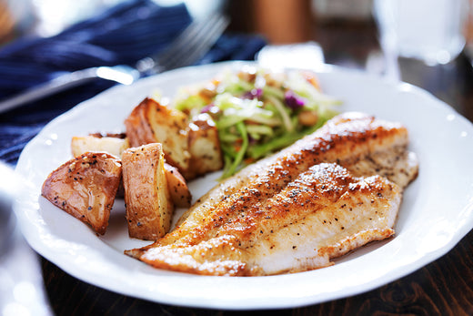 Grilled Lemon Pepper Fish Fillets