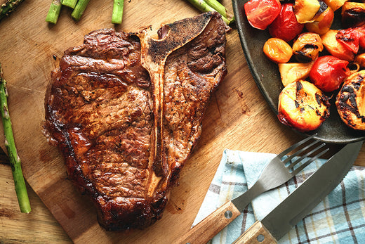 Perfect t-bone Grilled Steak