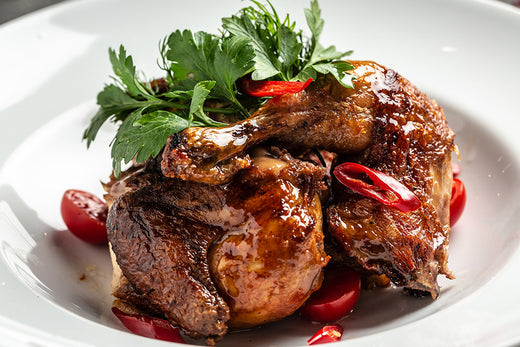 Sweet chili chicken leg quarters