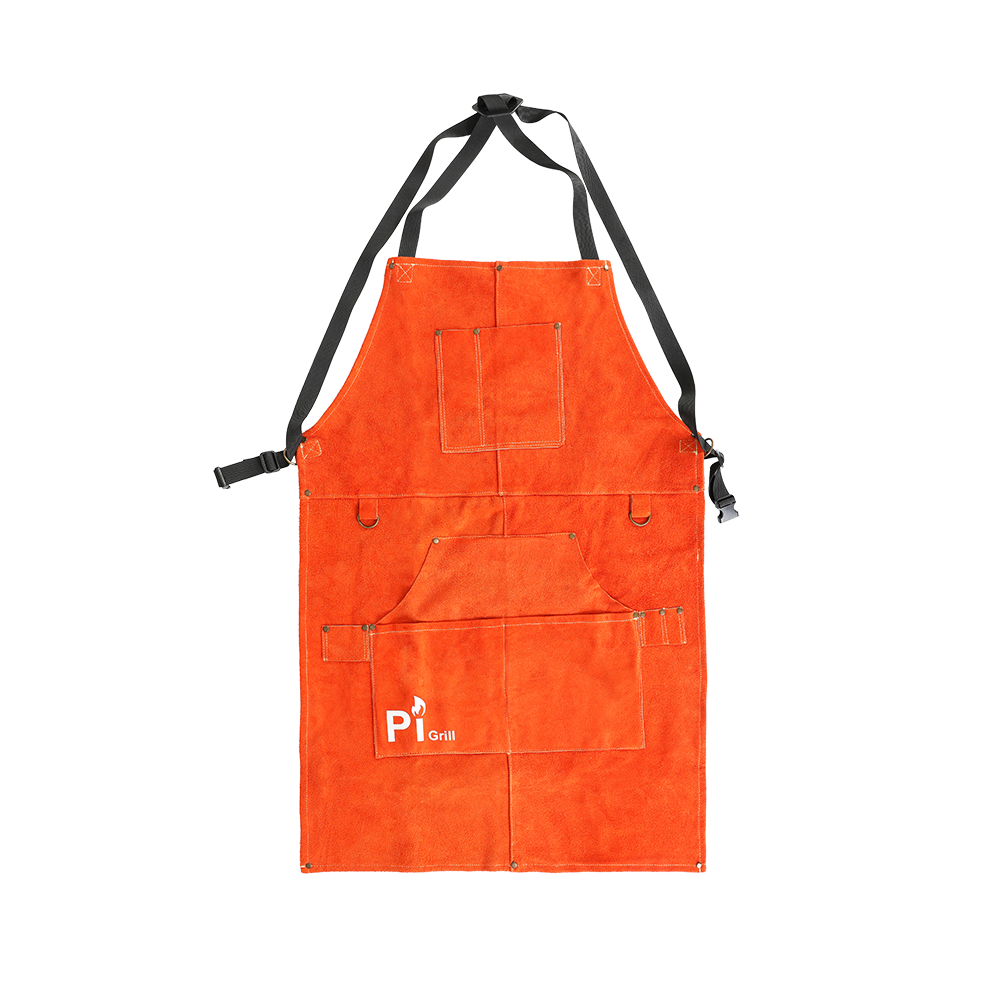 LEATHER GRILLING APRON