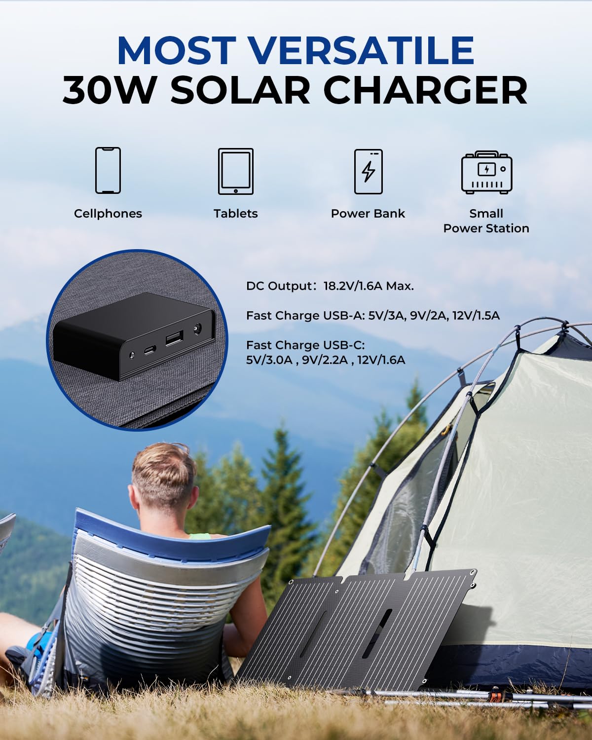 FAST CHARGE SOLAR CELL