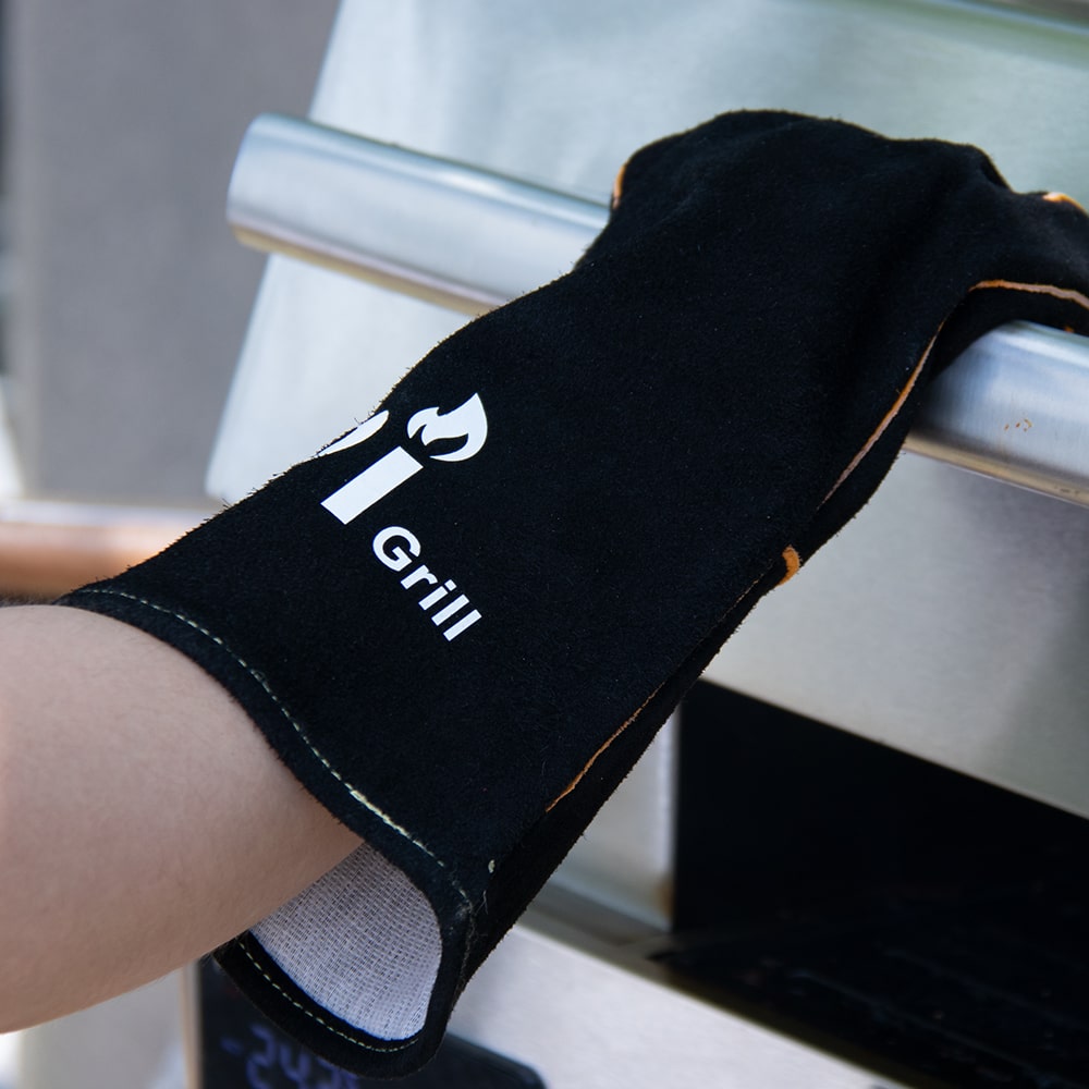 LEATHER GRILLING GLOVES